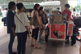 &#039;Uncle Jimmy&#039; celebrated his 70th birthday by giving out free ice cream to customers on March 22.