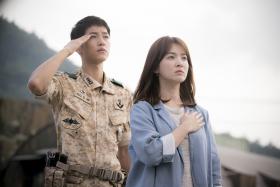 Descendants of the Sun is airing its final episode on April 14. Here are some swoon-worthy moments from the popular drama so far.