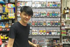 STRICT: Shopkeeper Richard Toh says that if customers kick up a fuss when he refuses to sell, he would ignore them.