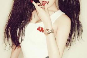 NOW: Bosomy HyunA was the only member of K-pop girl group 4Minute who renewed her contract with Cube Entertainment, and will continue with a solo career.