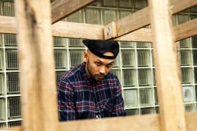 Local hip hop singer Kevin Lester, popularly known as The Lion City Boy (TLCB)