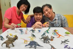 SPECIAL: Mr See Toh Sheng Jie with his mum Wendy Chua and dad Jason See Toh.