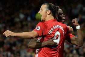 STAR TURNS: Manchester United&#039;s marquee men Zlatan Ibrahimovic (left) and Paul Pogba live up to their box-office billing against Southampton.