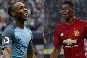 Raheem Sterling and Marcus Rashford should feature prominently in the Manchester derby.