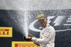 Mercedes Formula One driver Lewis Hamilton of Britain.