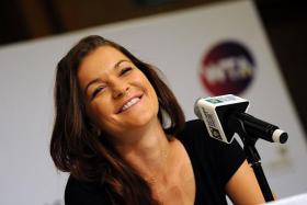 SHOT MAKER: Poland&#039;s Agnieszka Radwanska has won the WTA Shot of the Month four times  this year.