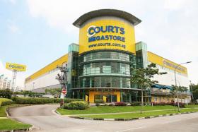 PROMOTIONS: The Courts Megastore (above) and Giant Hypermarket at Tampines Retail Park will have offers till Nov 2.