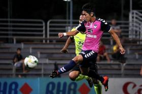 RESTED?  Albirex Niigata star Tatsuro Inui (above, foreground) could miss their final S.League match of the season to keep him fresh for Saturday&#039;s Singapore Cup final.  