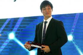 Player of the Year Atsushi Kawata.