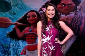 PLUCKY ROLE: Auli&#039;i Cravalho voices the character of Moana, a Polynesian teen who sets out on a mission to save her people.  