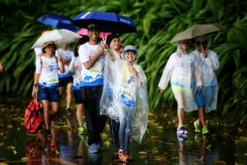 This year&#039;s Big Walk saw many families and friends who have bonded with each other at the Singapore Zoo and Night Safari.