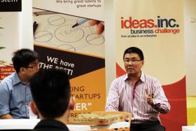 Mr Ben Chew, the founder of Startup Jobs Asia at a past Startup event. 