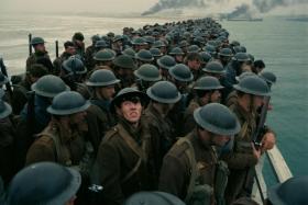 Cinema still from Dunkirk.