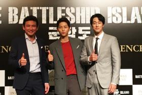 Hwang Jung-min, Song Joong-ki and So Ji-sub.