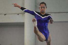 Artistic gymnast Sze En out with ankle fracture
