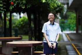 Hillary Heng had to juggle school work with family issues while taking her O Level exams.