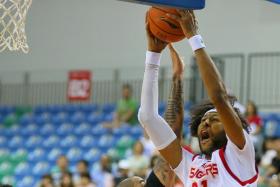 The Slingers' Christien Charles performed well in the 85-82 defeat by Mono Vampire on Friday.