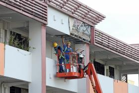 Collapsed false ceiling leaves Toa Payoh residents worried