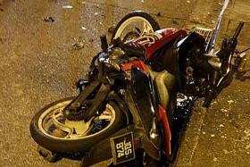 Motorcyclist&#039;s hand severed in Republic Boulevard crash