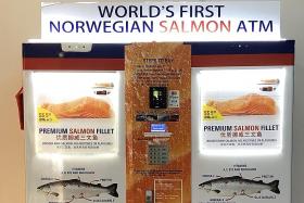 World’s first salmon ATM