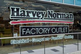 Harvey Norman’s factory outlet at Viva Business Park, 750B Chai Chee Road.