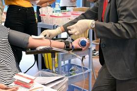 Singapore Red Cross concerned over lack of young blood donors