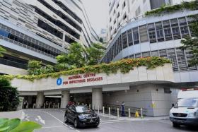 The National Centre for Infectious Diseases building at Tan Tock Seng Hospital.