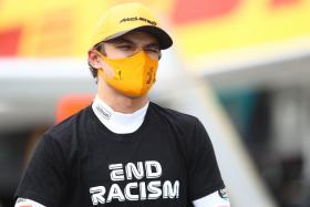 McLaren’s Lando Norris said Formula One drivers will be more organised in taking a stance against racism at Silverstone, after a rushed and disjointed response at the last two races.