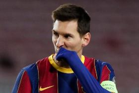 With 643 goals, Lionel Messi (above) is comfortably Barcelona’s leading scorer, ahead of Cesar Rodriguez’s tally of 230.