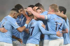 Manchester City are under the spotlight after eight players held a group hug when Phil Foden scored in Wednesday’s 1-0 English Premier League win over Brighton & Hove Albion.