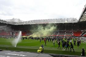 Old Trafford&#039;s shameful scenes sum up sham season: Richard Buxton