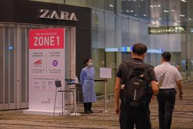 Changi Airport workers to be segregated into three zones