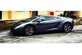 Gurmit Singh said his Lamborghini is &quot;my favourite car of all time&quot;. 