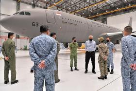 RSAF tanker aircraft off to help transport evacuees from Afghanistan