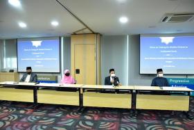 Members of the Muis fatwa committee addressing the wearing of tudung in the workplace. Muslim nurses are allowed to don the headgear from Nov 1. 