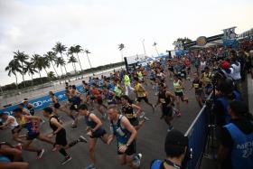 Participants at the 2019 StanChart marathon. The 4,000 expected participants for this year will be spread out over four sessions of 1,000 people each. 