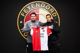 Feyenoord Head of Methodology, Koen Stam (left) and Luka Lalic, Academy Director, Lion City Sailors Football Academy.