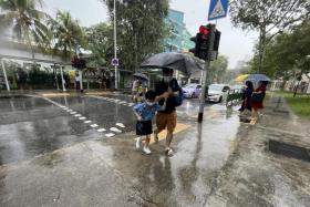 The monsoon rain band is set to lie close to the equatorial region and bring more showers to Singapore. 
