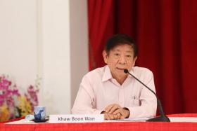 Former minister Khaw Boon Wan said he spoke to the ministers individually and each interview took up to an hour. 