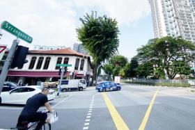 The accident occurred along Serangoon Road towards Upper Serangoon Road after Whampoa East.
