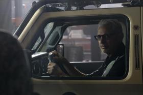 Jeff Goldblum as Ian Malcolm in Jurassic World Dominion.