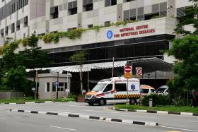 The patient is currently warded at NCID and his condition is stable. 

