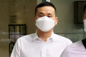 Yu Huajie pleaded guilty to two charges under the Employment of Foreign Manpower Act. 
