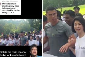 Kim Lim arranges private fan meet with Cristiano Ronaldo for  r  Jianhao Tan and his wife - TODAY