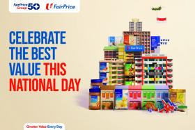 Celebrate S'pore's 58th birthday with FairPrice at our block parties in AngMo Kio and Jurong West