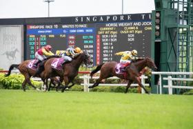 Mr Malek winning the Group 3 Kranji Sprint (1,200m) with A&#039;Isisuhairi Kasim astride on June 3. The combination is looking to strike in Sunday&#039;s Group 1 Lion City Cup (1,200m).