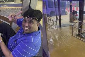 Singaporean trapped in JB restaurant for 2 hours after heavy rains cause flood