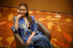 Dawn Yeoh at a press conference for the movie held at Sands Expo &amp; Convention Centre on Feb 20. 