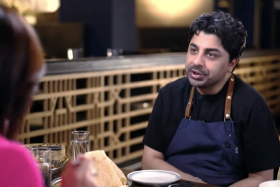 Chef Salil Mehta presenting a few of his trademark dishes.