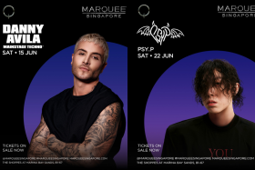 Marquee Singapore is hosting a star-studded lineup of DJs, including Spanish DJ prodigy Danny Avila and Chinese hip-hop icon PSY.P.